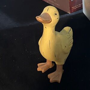 Yellow Duck Figurine